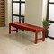 Highwood Usa 5ft Lehigh Picnic Bench Outdoor Furniture for Patio, Backyard, Garden AD-BENN1-RED - alternate 2
